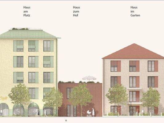 Ensemble Ansicht Ost