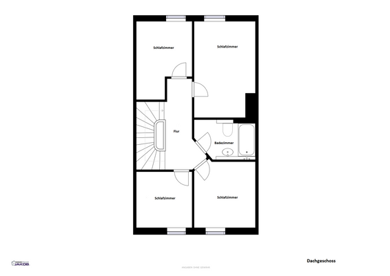 Grundriss Dachgeschoss