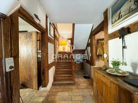 Folgen Sie mir nach oben zu den Schlafzimmern