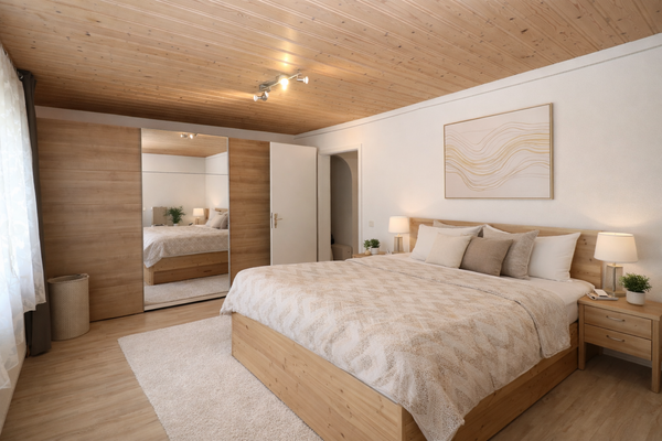 Unverbindliches Einrichtungsbeispiel Schlafzimmer 1.DG