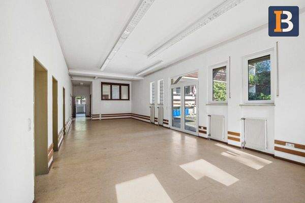 Hintere Gewerbefläche