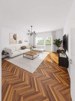 Wohnzimmer digitalisiert