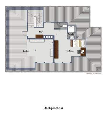 Grundriss nicht maßstabsgerecht