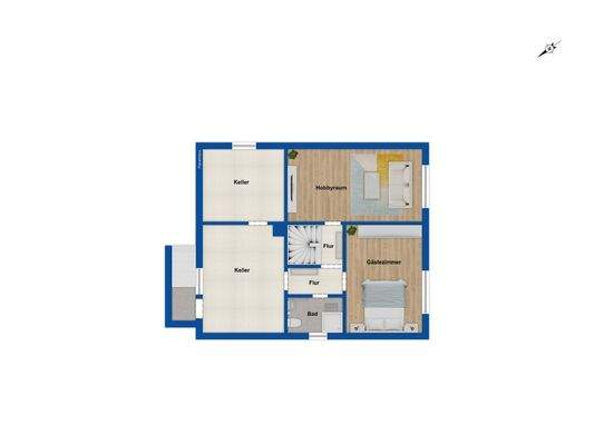 Grundriss Untergeschoss