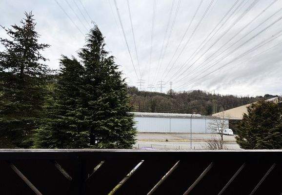 Aussicht vom Balkon 1 OG