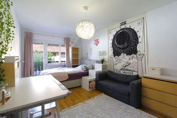 Gut 16m² Schlafzimmer...