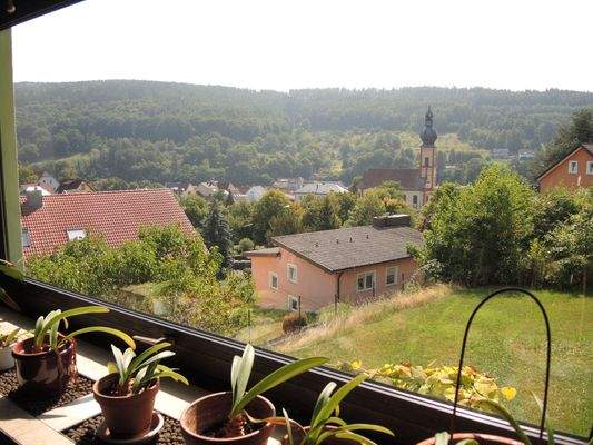 Blick vom Wohnzimmerfenster