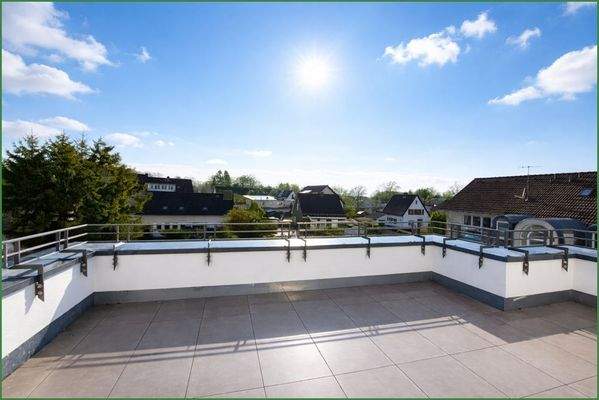 Aussicht von der Dachterrasse