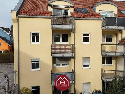 Außenanischt Balkon