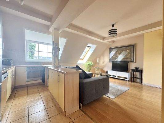 offene Küche / Wohnbereich