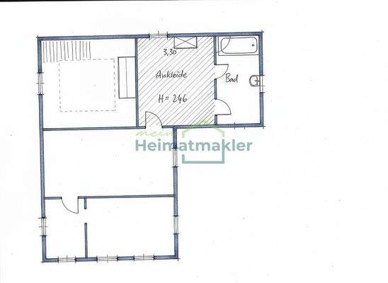 Grundriss OG Schmiede