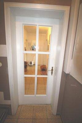 Eingang im Erdgeschoss