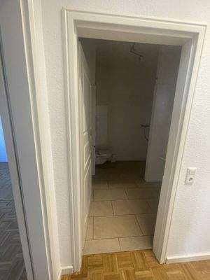 Badezimmereingang Flur