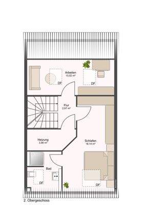 Grundriss Dachgeschoss
