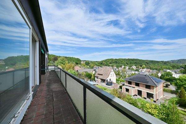 Blick vom Balkon Erdgeschoß