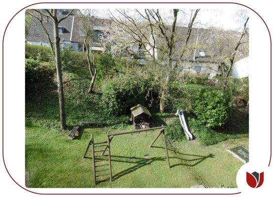 Blick aus dem Wohnzimmerfenster