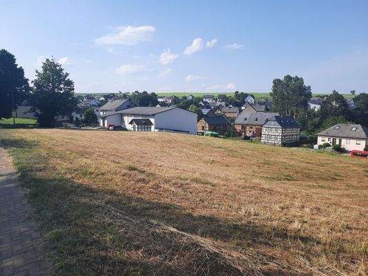 Große Wiese am Feldrand