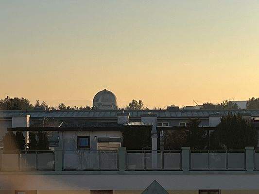 Abendstimmung vom Balkon aus