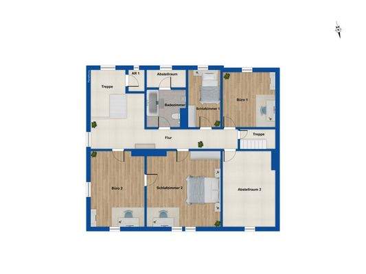 Grundriss Dachgeschoss