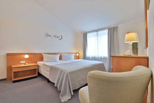 eines der Schlafzimmer in 2. Wohnebene