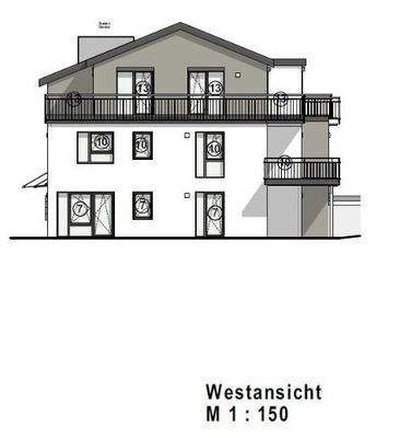 Ansicht Westen