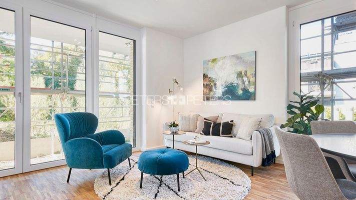 Wohnzimmer Musterwohnung