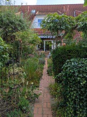 Blick auf die Terrasse