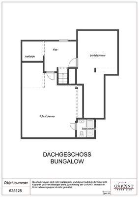 Grundriss Dachgeschoss Bungalow
