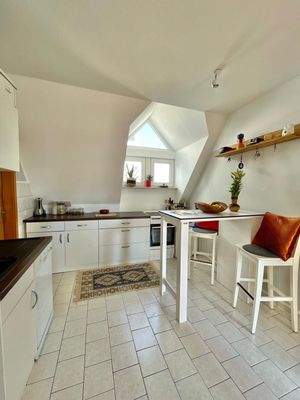 Penthousewohnung linkes VHaus_Küche_Weitwinkel