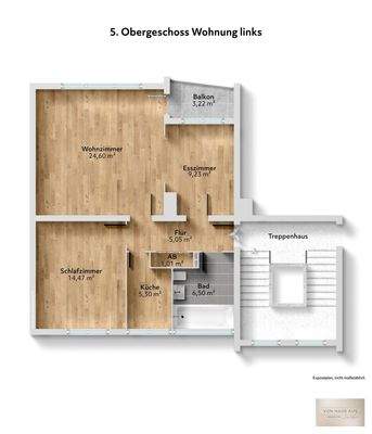 Grundriss unmöbliert