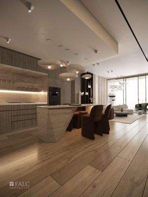 Essbereich und Küche