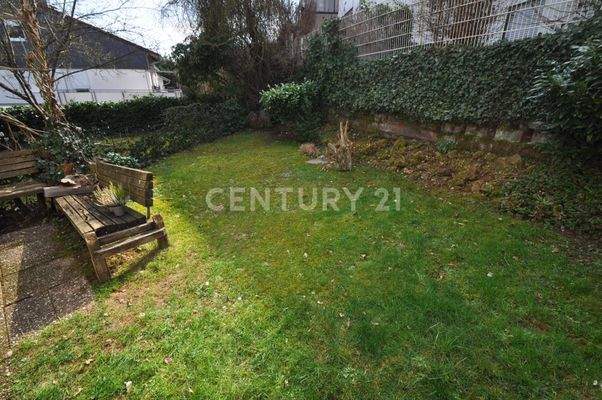 Hochparterre Gartenanteil