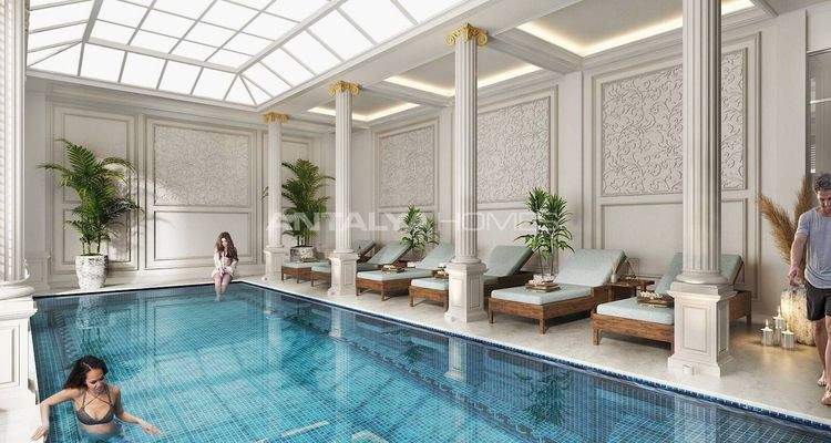 Spacious Real Estate in Complex with Hotel Concept in Alanya