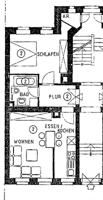 Grundriss WE02 ohne Balkon 