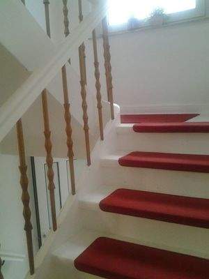 Haustreppe Nachbarhaus