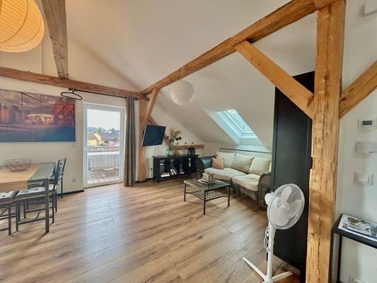 Blick in eine Wohnung