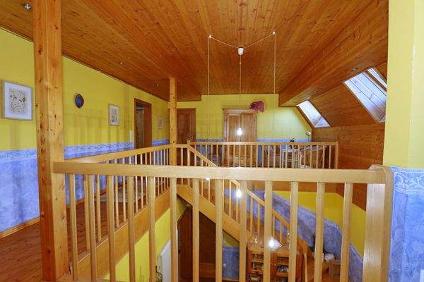 Galerie im Obergeschoss