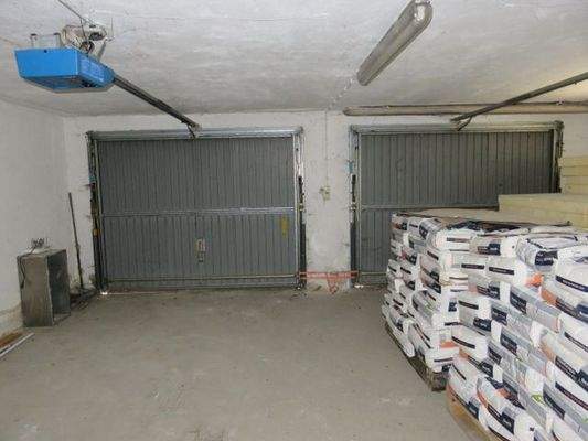 Blick in die Garage