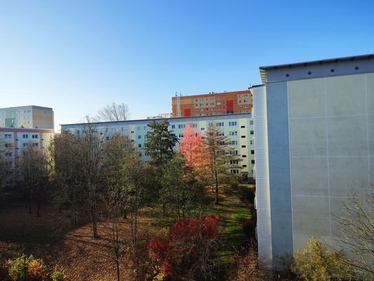 Ausblick Balkon