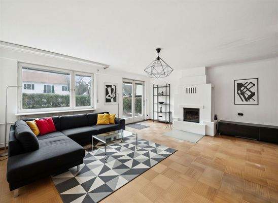 Wohnen/Kamin - Einrichtungsbeispiel