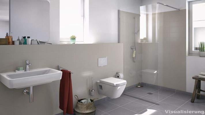 Beispieleinrichtung Bad