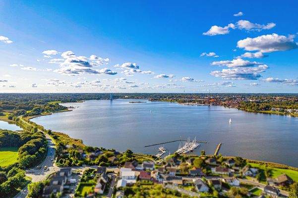 Nur wenige Meter entfernt von der Schlei!