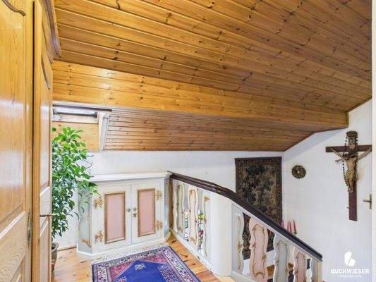 Gemütlicher Flur im DG