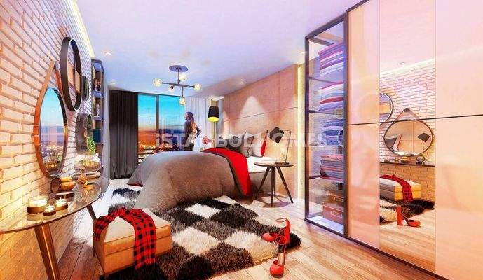 Spacious Flats in a Mixed Project with Pool in Kucukcekmece