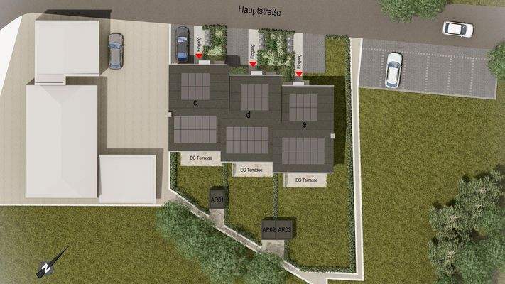 Visualisierung Lageplan