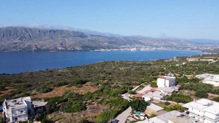 Kreta, Aroni: Grundstück mit Meerblick und hoher B