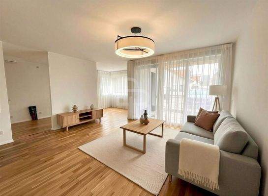 Offene Raumgestaltung - (KI generierter Einrichtungsvorschlag)