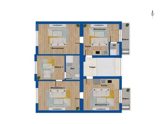 Grundriss Erdgeschoss