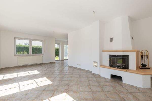 Der helle Wohnbereich