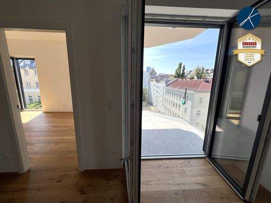 Blätterwaldzimmer und Loggia 1